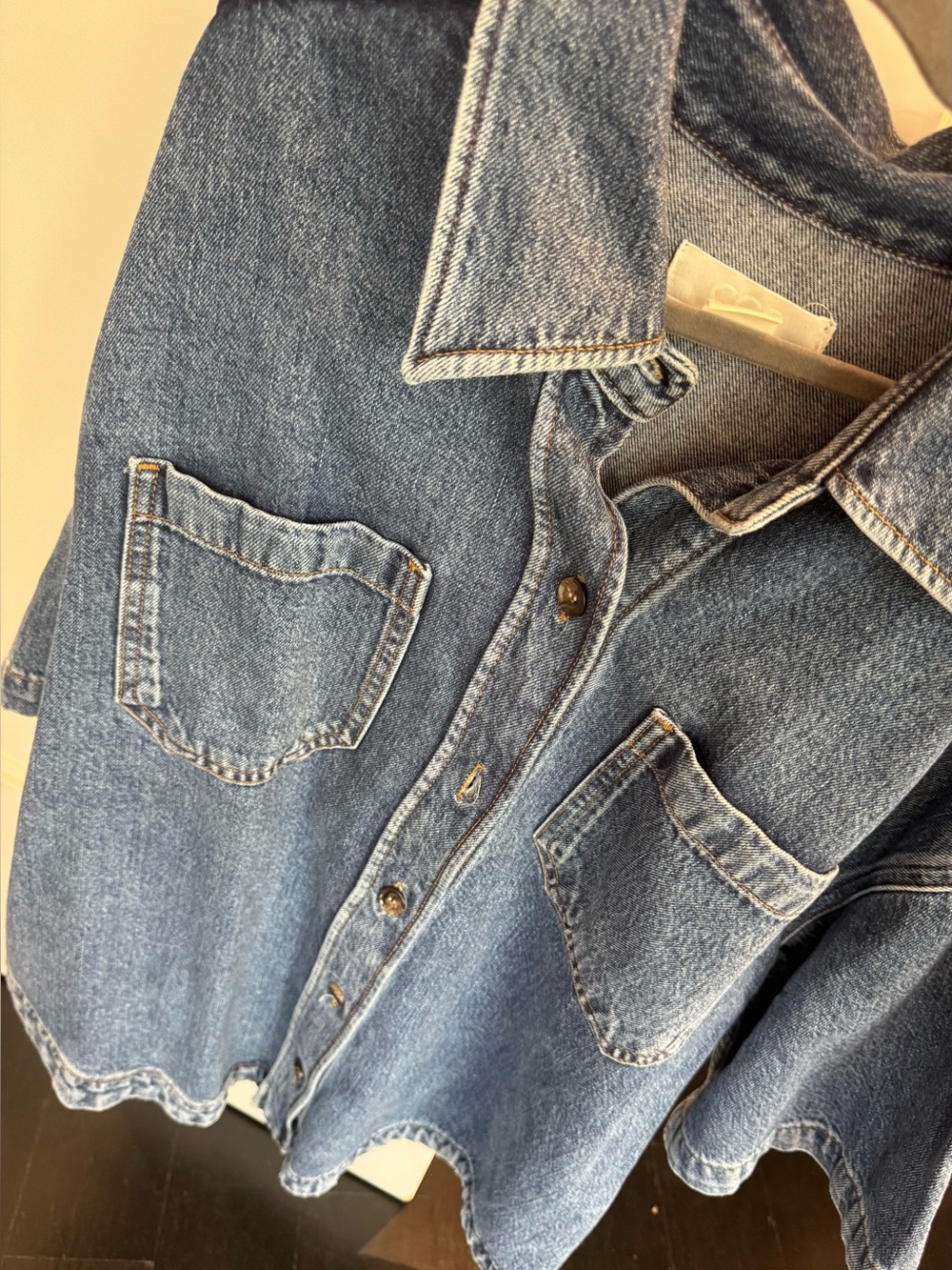 COS Denim Shirt Jacket - Medium Blue